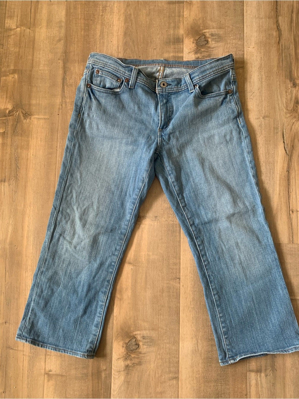 Polo by Ralph Lauren Light Blue Cropped Jeans